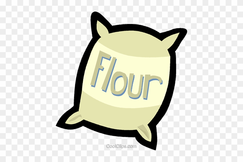 Flour Royalty Free Vector Clip Art Illustration Vc004835 - Flour Royalty Free Vector Clip Art Illustration Vc004835 #1172160