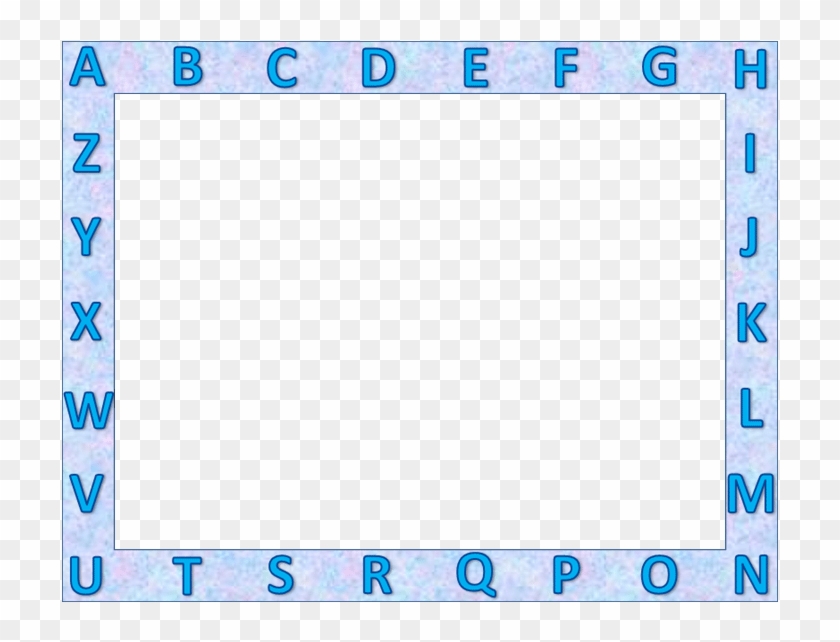 Greek Alphabet Clip Art Vector Clip Art Free Clip Art - Abc Border Transparent Background #1172371
