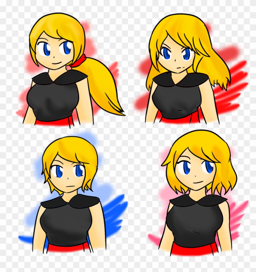 Hairstyles ~commission~ By Xero-j - Cartoon #1172649