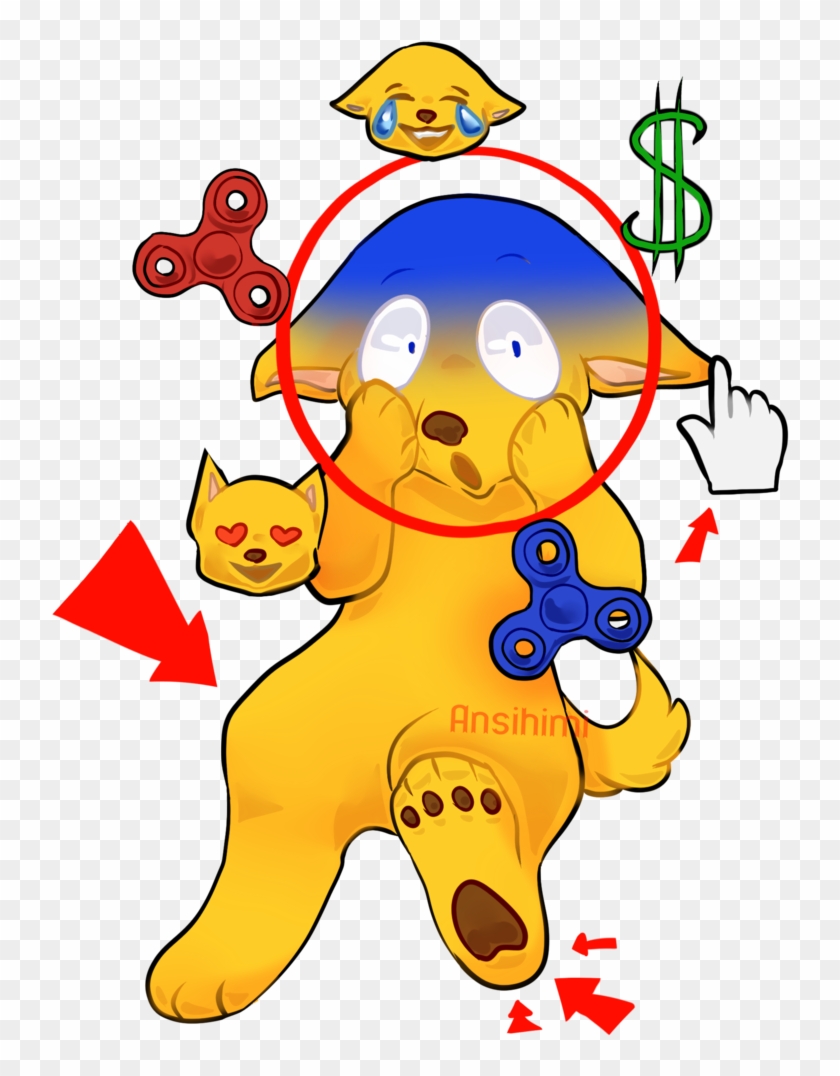 Clickbait Dog By Ansihimi - Cartoon #1172894