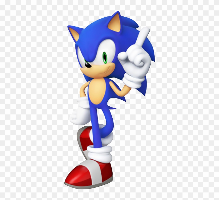 Sonic Generations Artwork Sonic Render 2 - Sonic Super Smash Bros Png #1173062