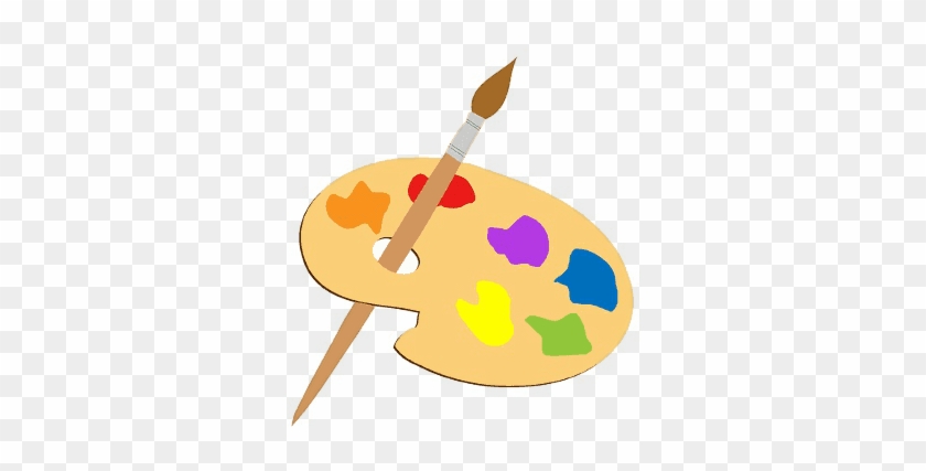Oe Artists Palette Xp - Paint Brush Clip Art #1173565