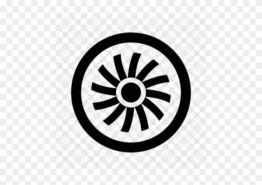 Jet Engine Icon - Jet Engine Icon #1173757