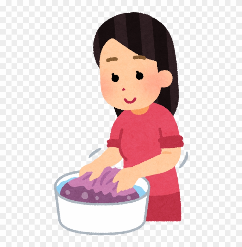 Laundry Washing Machines 桶 Soap Housekeeping - 洗濯 手洗い イラスト #1174149