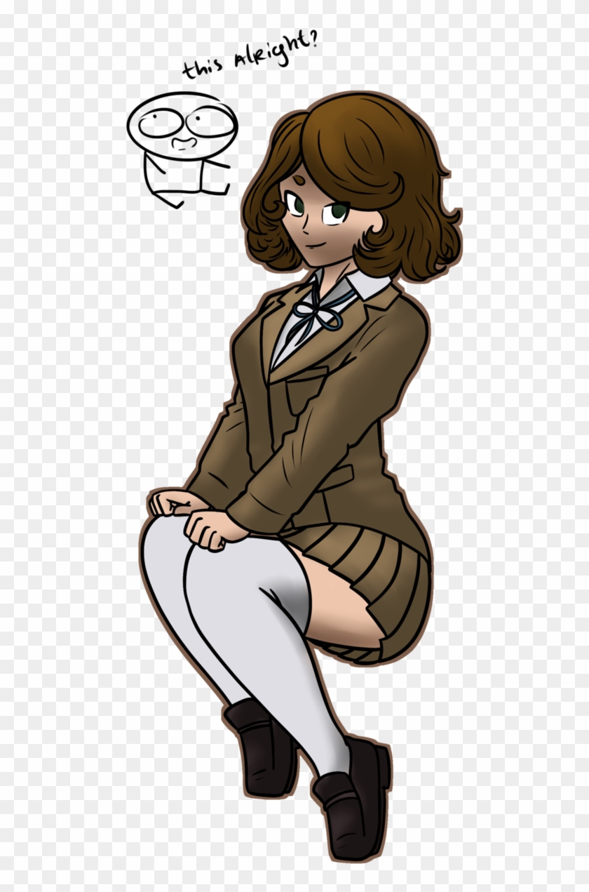Requwest Uf Skul Girl By Marshmeowlow - Cartoon #1174885