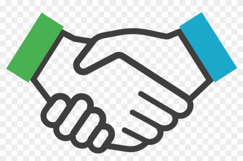 Pc Icons Handshake Partners 2 - Рукопожатие Картинки #1175344