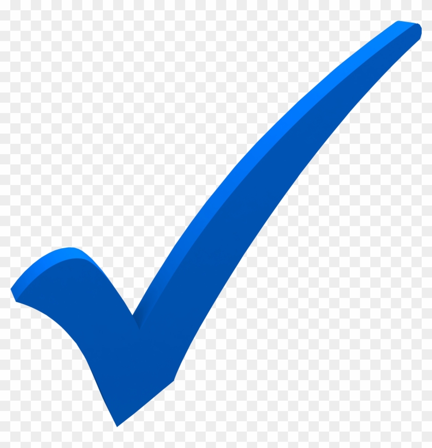 Tao De Libertad Tick - Check Mark Icon 3d Png #1175570