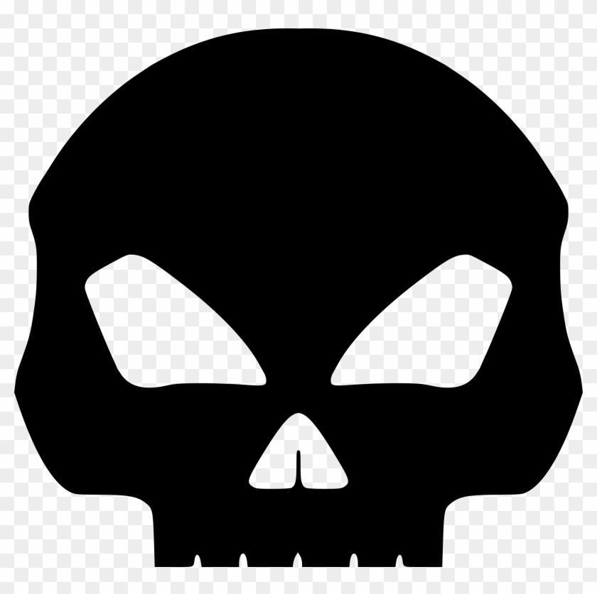 Black Skull Icons Png - Black Skull Icons Png #1175783