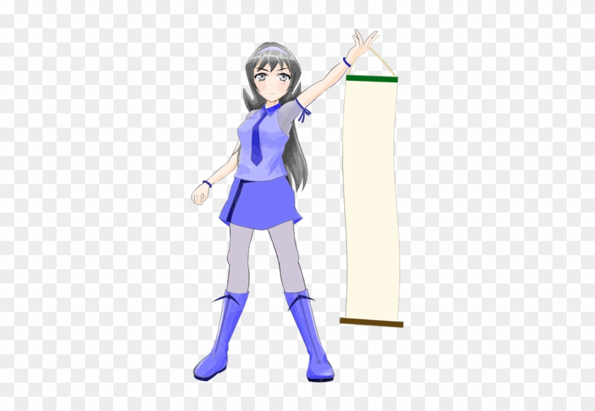 Supergirl Market No Background By Tompach - Anime Girl Clip Art #1176097