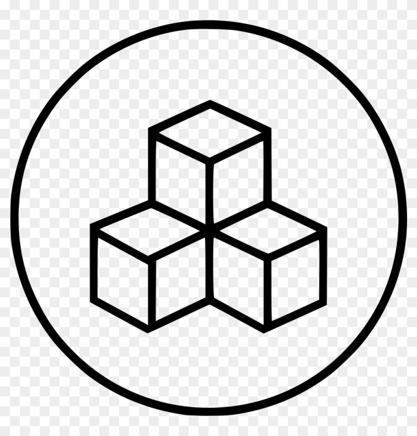 Geometry Shape Design Square Fashion Multiple View - Cubes Icon #1176269