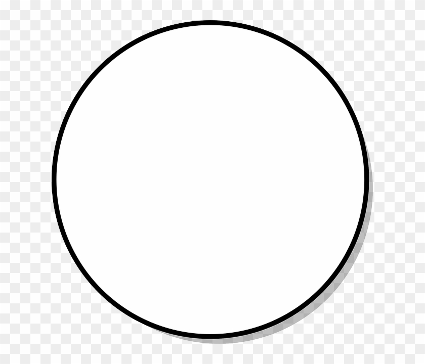 Circle, Shapes, Round, Shape, Flowchart, Geometry - Circulo Png Con Sombras #1176273
