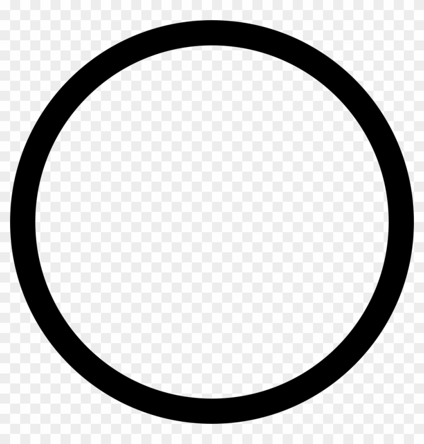 Circle Geometric Shape Outline Comments - Clip Art #1176285