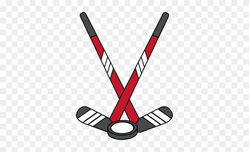 Hockey Sticks And Puck - Hockey Stick #1176517