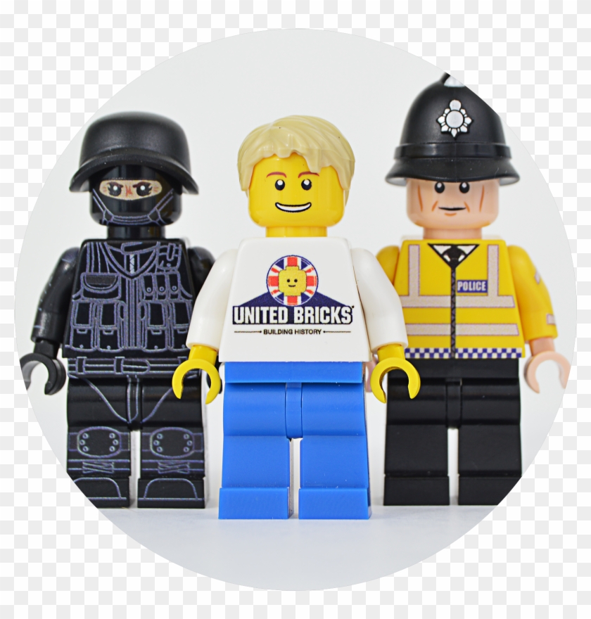 Bespoke Printing United Bricks Figures - Blue #1176581