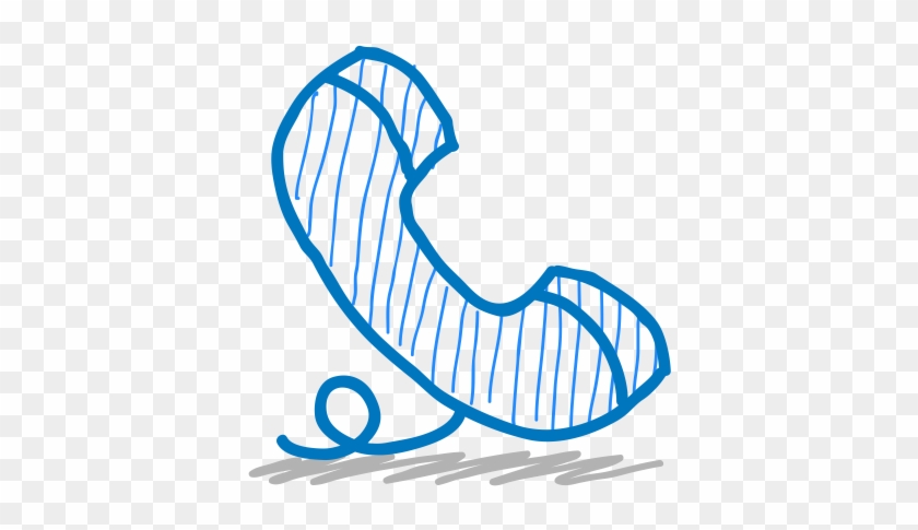 Phone Icons Sketch - Phone Line #1176626