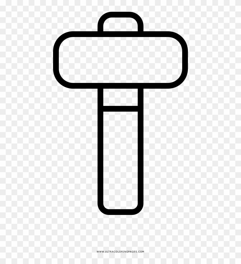 Mallet Coloring Page - Mallet Coloring Page #1177054