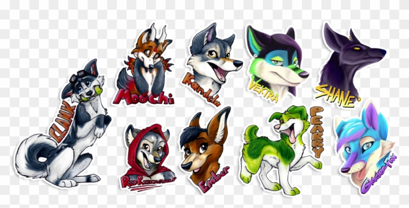 Badge Batch 9 By Tsebresos - Make A Fursuit Badge #1177216