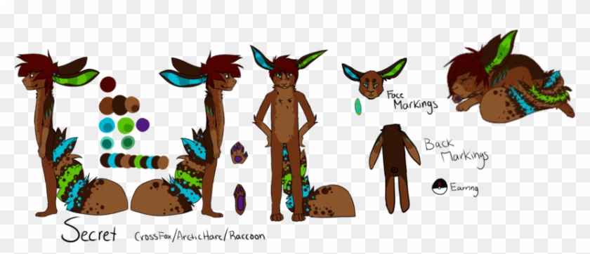 Secret Full Fursuit Ref June 2012 By Dreamsinthenight - Fursuit Animals #1177389