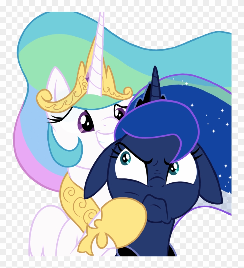 Yakoshi Princess Luna Dosey Doe Princess Celestia - Cartoon #1177578