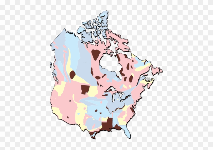 These Are The Basic Aggregates Found In The Shown Areas - Map #1177855