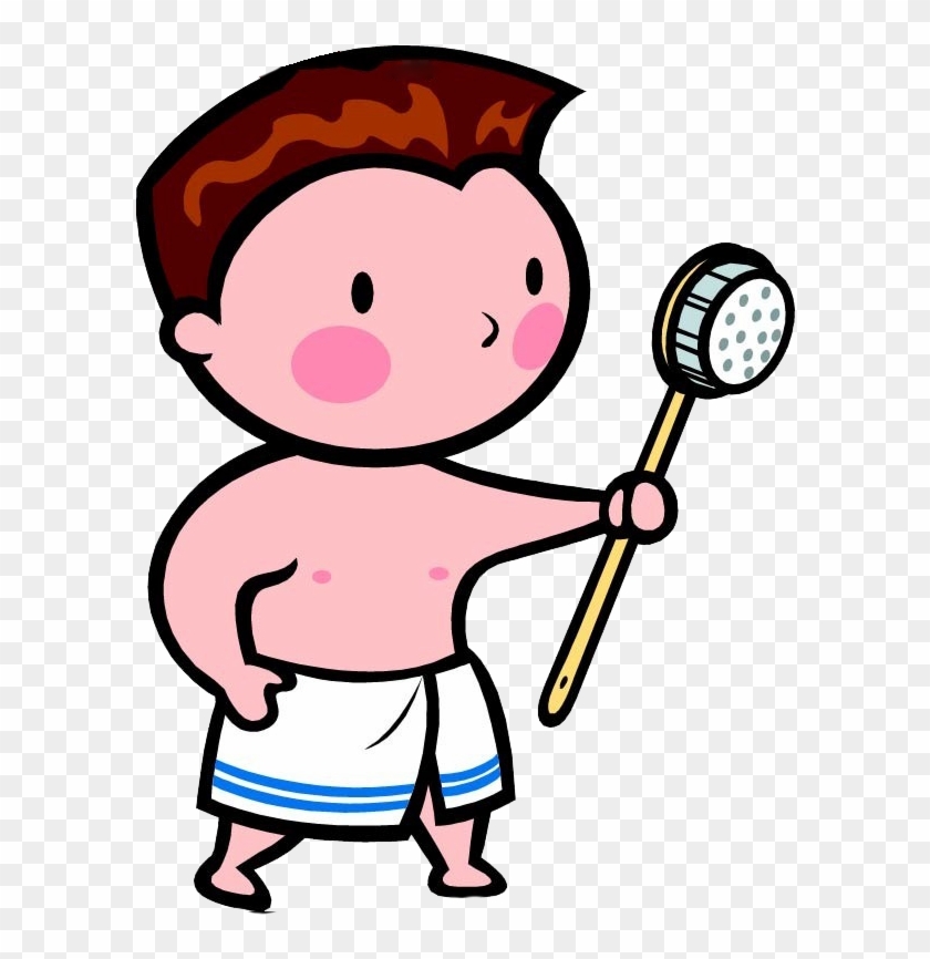 Bathing Cartoon Animation - Bathing #1178153