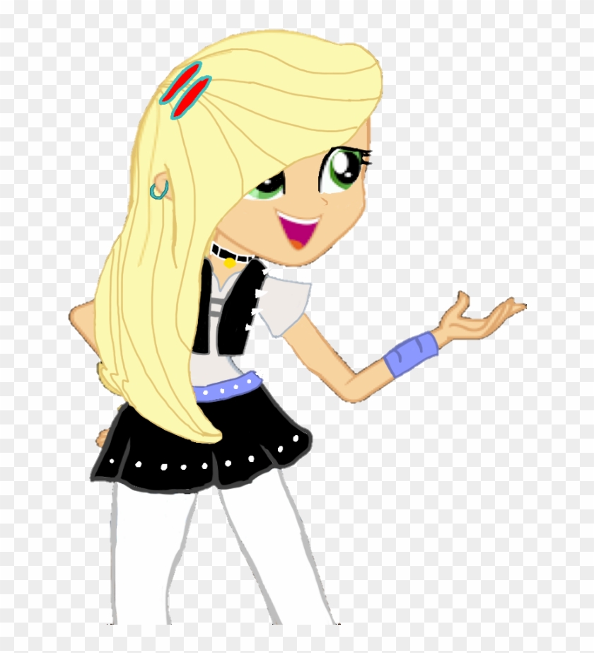Mlp Vector 2 Eg Punk Applejack By Ponyartwonderart - Imagenes De Mlp Eg Applejack #1178351