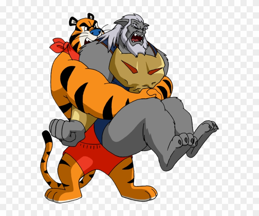 Tony And Wolf 002 Photo Tony The Tiger Wolf 002 Zpsluqit9af - Cartoon #1178384