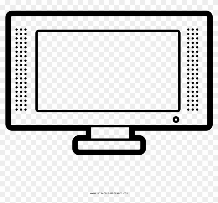 Television Coloring Page - Telvisão Desenho #1178405