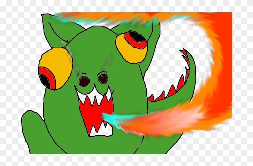 Firebreathing Catfrog Derpasaurus - Cartoon #1178839