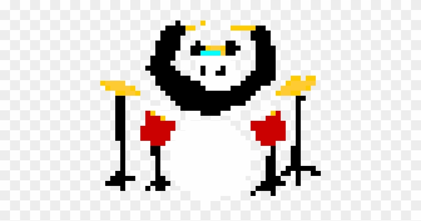 Giant Panda Bear Pixel Art Png Download 910 600 Free - Panda Drums Gif #1179162
