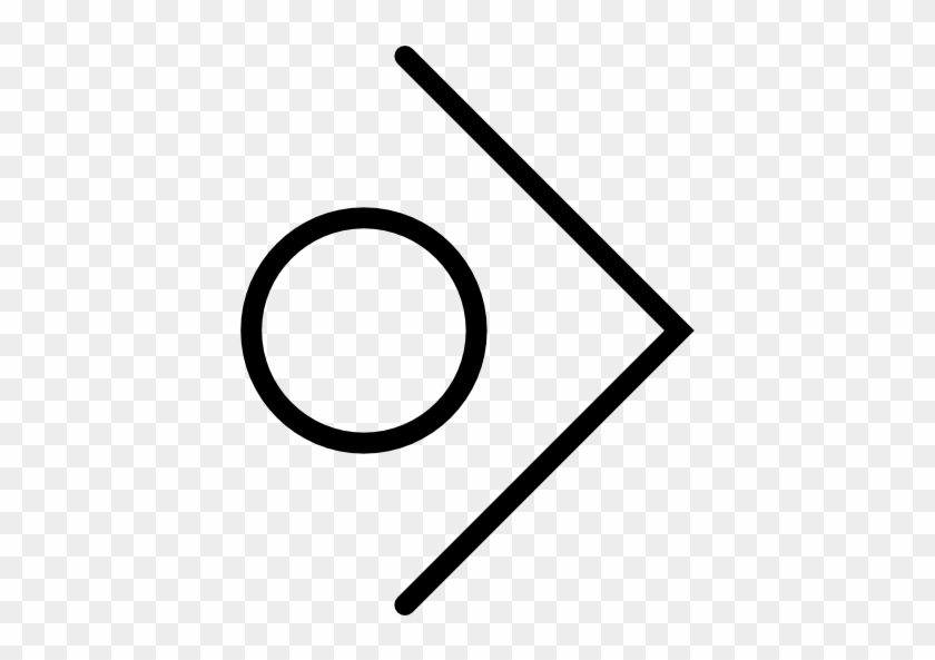 Right Chevron With Circle Free Icon - Arrow #1179300