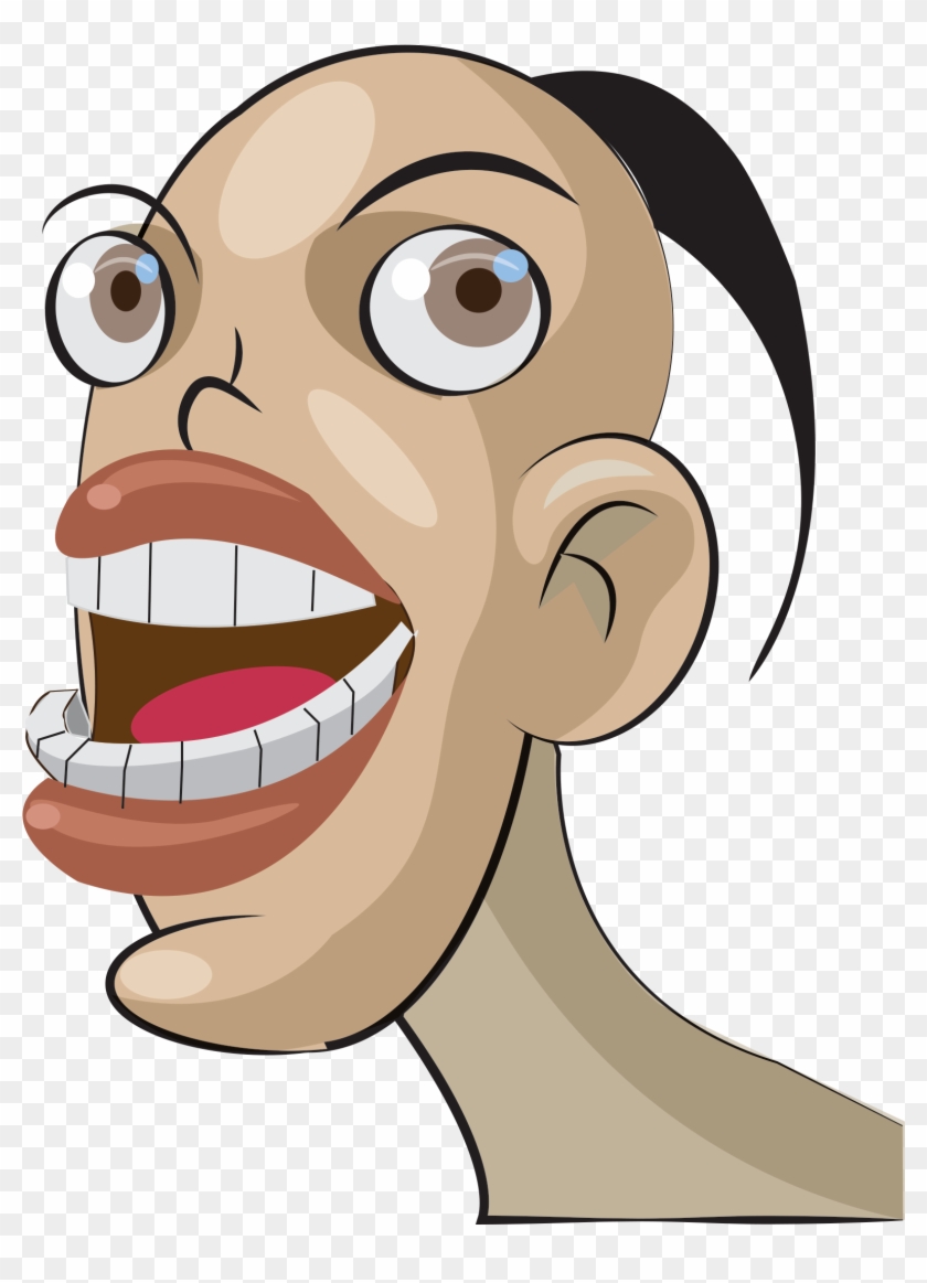 Cartoon Drawing Portrait Clip Art - Human Face Cartoon #1179569