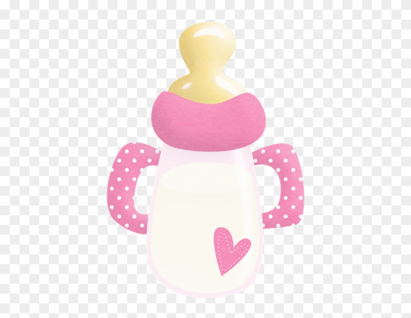 Girl Clipart - Baby Girl Bottle Png #1179932