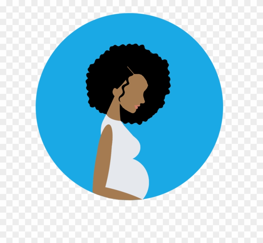 Black Woman With Afro Clipart #1179954