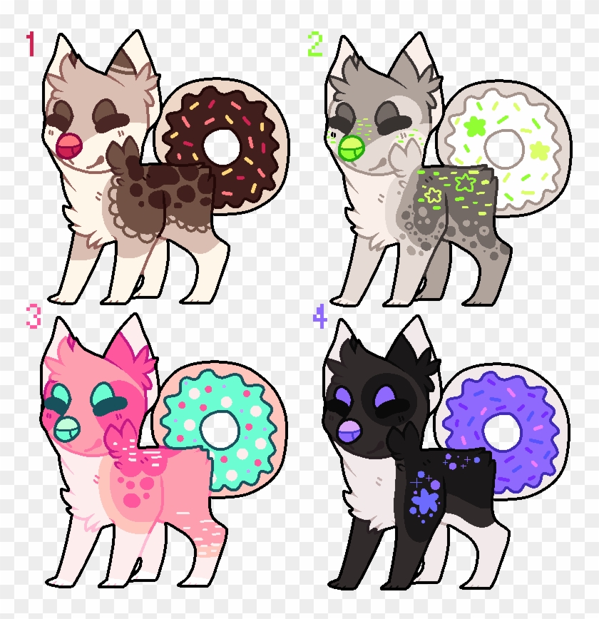 Doughnut Dog Auction Adopts - Cartoon #1180342