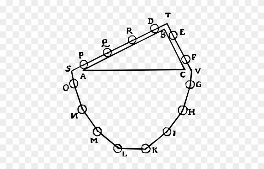 Stevin's Proof Of The Law Of Equilibrium On An Inclined - Simon Stevin #1180515