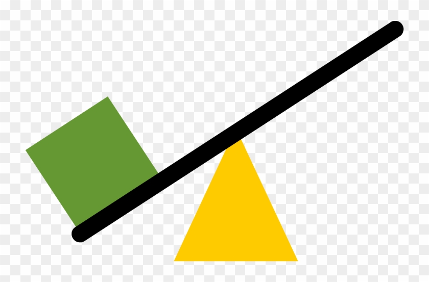 Inclined Plane - Levers - Simple Machine Lever Icon #1180526