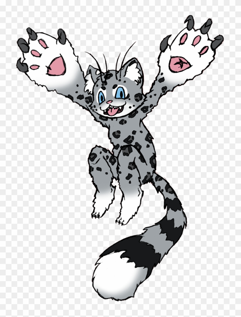 Kujo The Battling Snow Leopard Monster By Zephyr-aryn - Kujo The Battling Snow Leopard Monster By Zephyr-aryn #1180695
