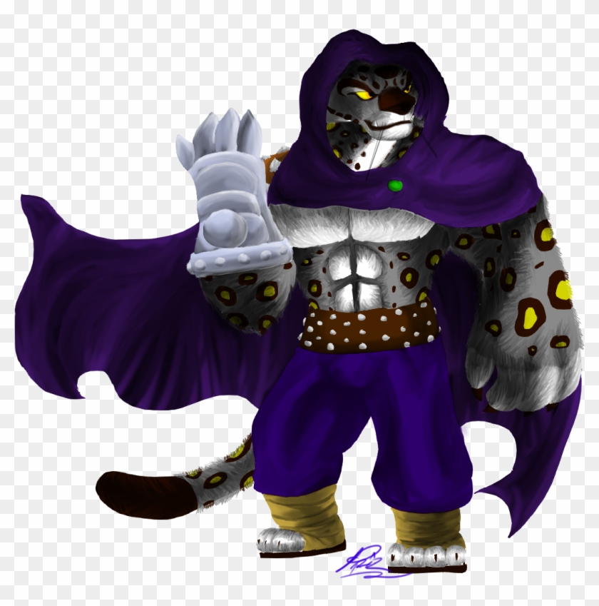 Snow Leopard Kung Fu Priz The Leopard With The Iron - Kung Fu Panda Tai Lung #1180773