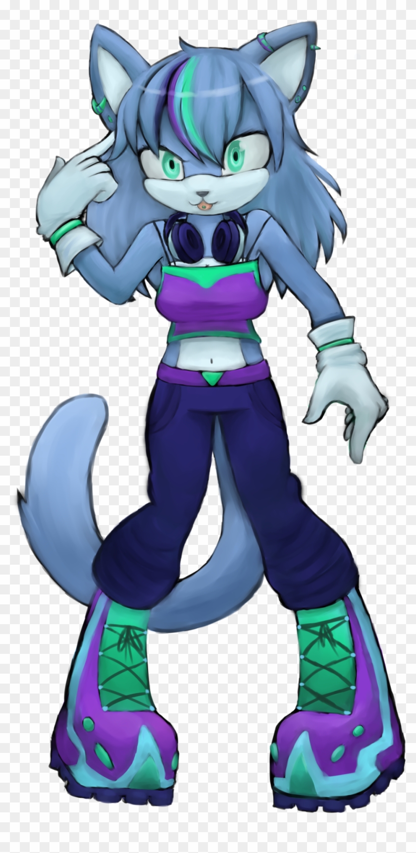 Sonic Fan Made Characters Cat - Fan Character Sonic Cats #1180828