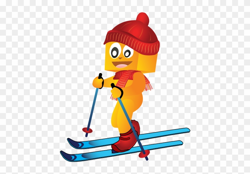 Cubitoon Ski - Skiing #1181090