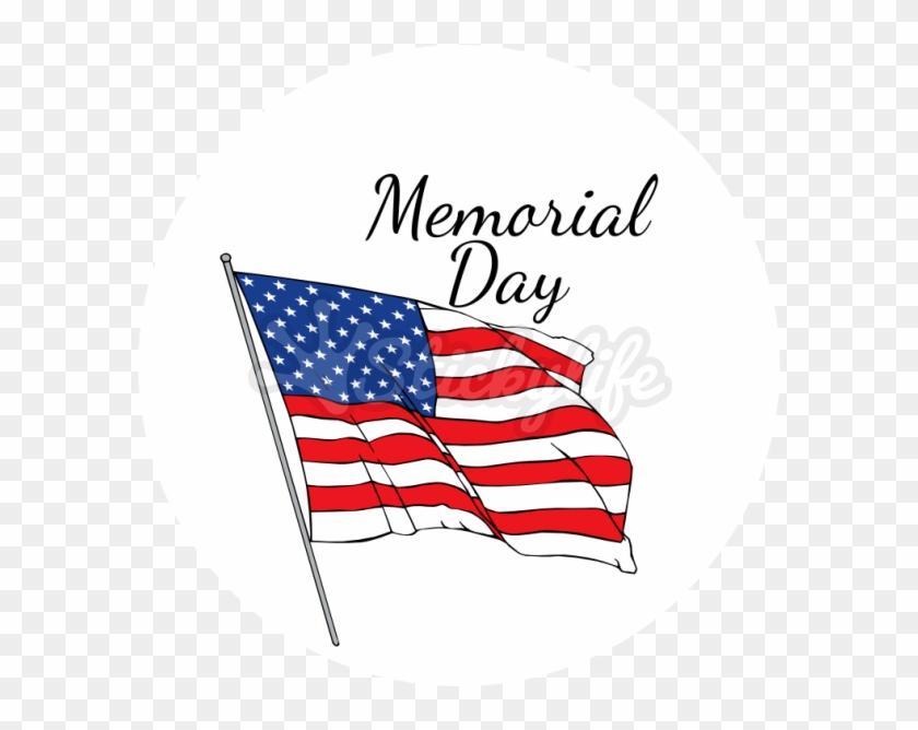 Memorial Day Temporary Tattoo - Flag Of The United States #1181137