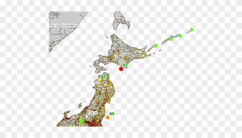 Summary Map - Flooding Map Of Japan #1181273