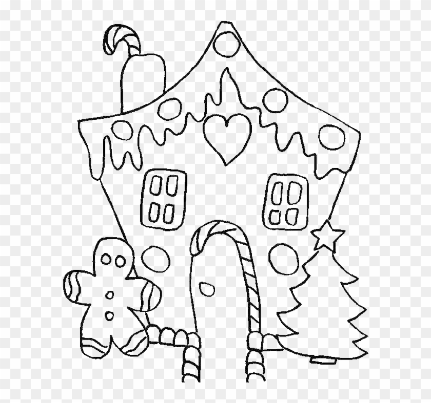 Charming Christmas Snowflakes Coloring Page - Christmas Cookie #1181465