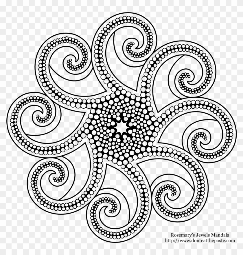 Mini Mandala Coloring Pages Copy Free Printable Mandala - Coloring Book #1181521