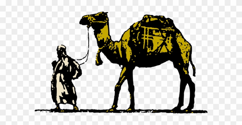 Jaisalmer Camel Safari - Camel Caravan Clip Art #1181714