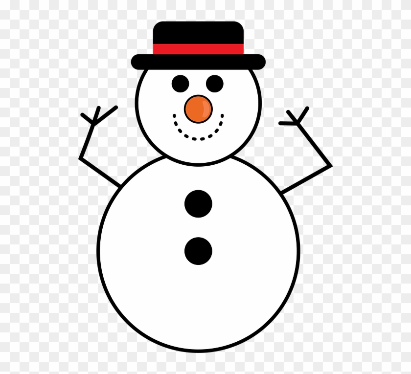 Snowman Cliparts Frames 12, Buy Clip Art - Cartoon Snowman #1181832