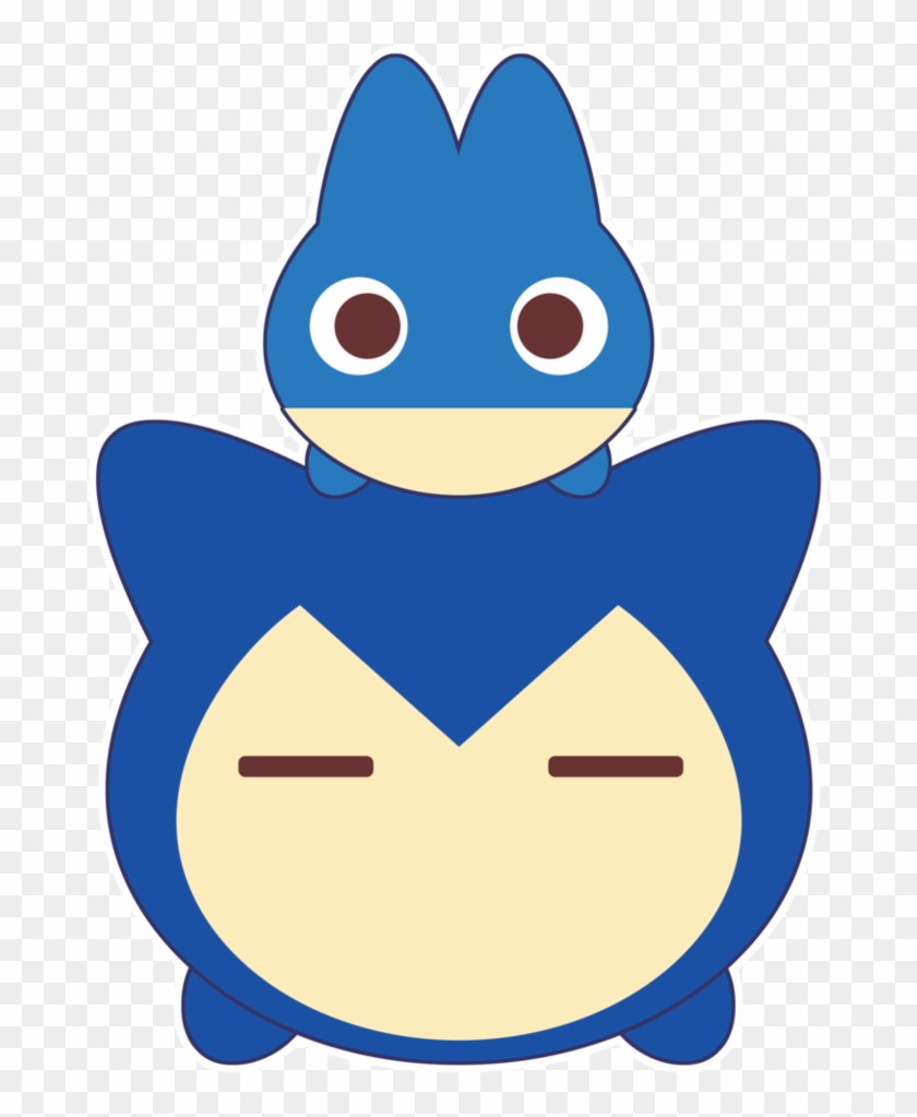 Snorlax And Muchlax Tsum Tsum - Tsum Tsum Pokemon Png #1181924