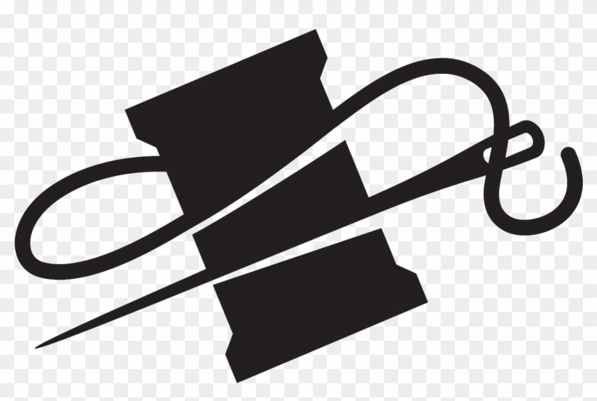 Sewing - Needle And Thread Vector #1182327
