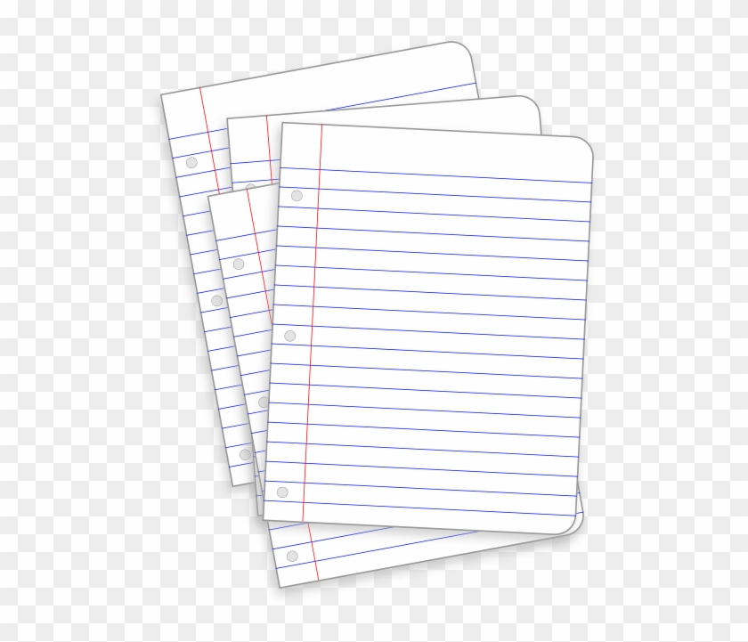 Messy Lined Papers Clipart - صور اوراق كرتون #1182549